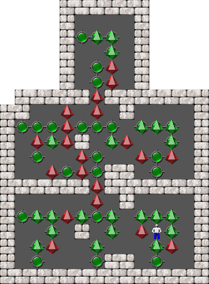 Sokoban Monry Collection level 113